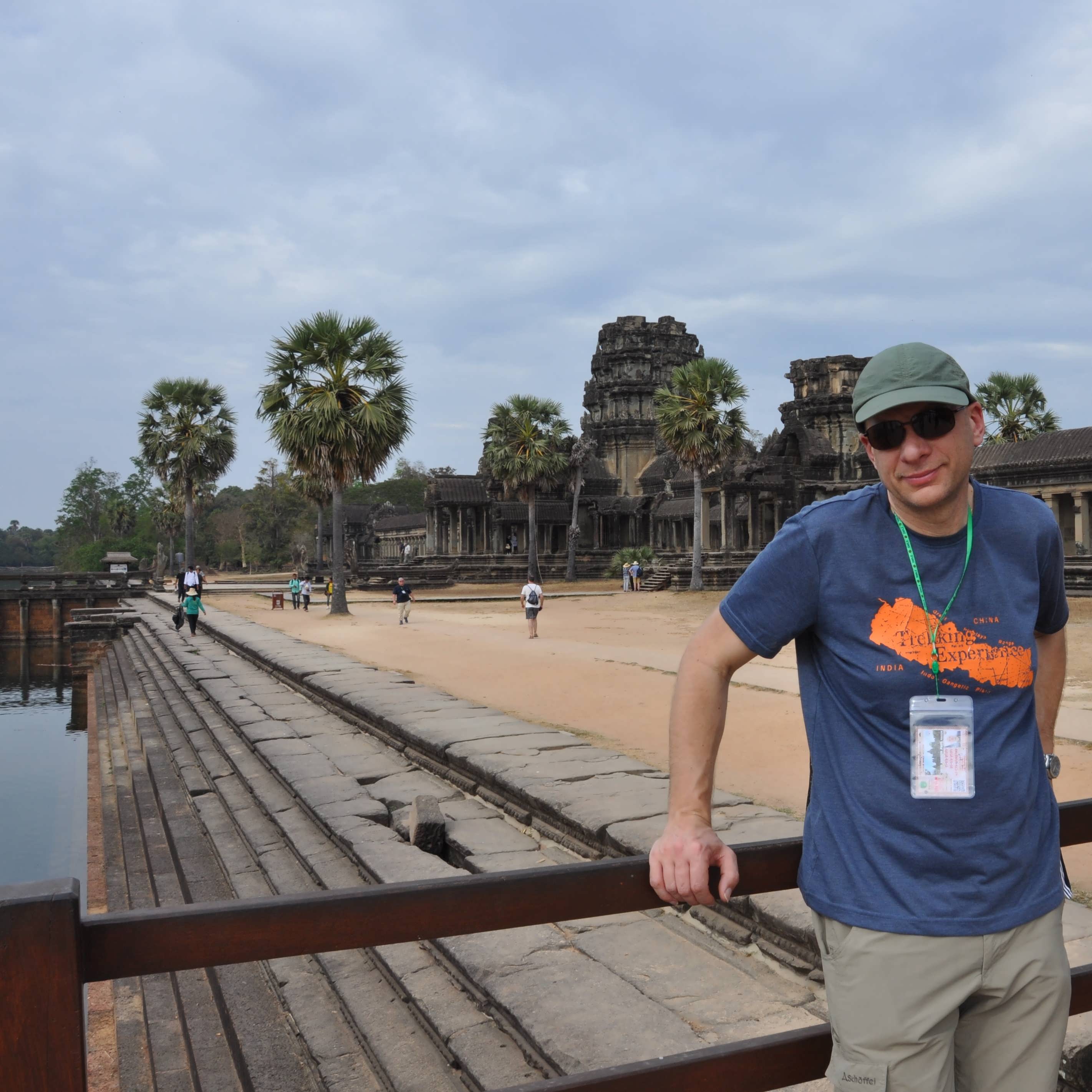 Angkor Wat, beim Wasserbecken